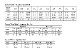 33 all inclusive undergarments size chart