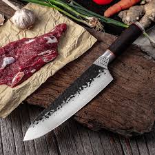 Born and raised in brussels, belgium, mathieu trained as a maker of fine furniture. New Classic Handmade Chef Knife Forged Steel Kitchen Knives Chefs Knifes Ebay