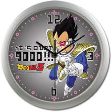 Check spelling or type a new query. Amazon Com Dragon Ball Vegeta It S Over 9000 Clock Home Kitchen