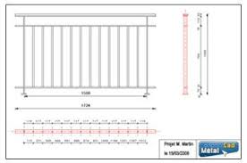 Dimensions Garde Corps Garde Corps Balcon Moderne Home Appliances Garde