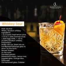 Whiskey Sour Main Alcohol Whisky Bourbon Whiskey Ingredients 1 Oz 2 Parts Fresh Lemon Jui Whiskey Sour Whiskey Ingredients Fresh Lemon Juice