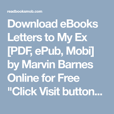 Download Ebooks Letters To My Ex Pdf Epub Mobi By Marvin Barnes Online For Free Click Visit Button To Access Ful Letter To My Ex Book Letters Free Ebooks