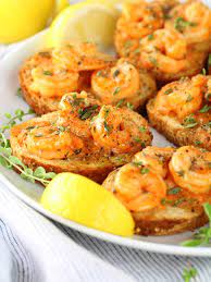 This creamy guacamole appetizer will be the top pick for a crowd at the football watch party! Easy Cajun Shrimp Toast Appetizers Taste And See