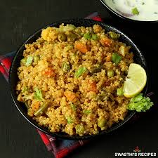 Quinoa Pulao (Vegetable Quinoa Recipe) - Swasthi's Recipes
