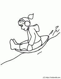 We offer hours upon hours of free coloring page fun! Free Printable Coloring Page Winter Sports Sledding Coloring Home