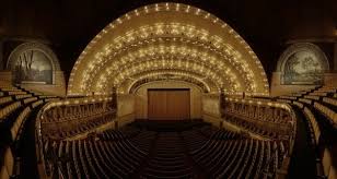 Louis Sullivans Auditorium Theatre In Chicago Captured By