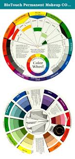 Biotouch Permanent Makeup Color Wheel Accessory Tools Chart