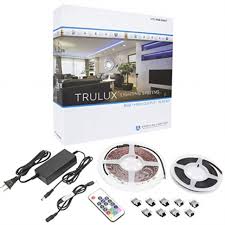 Trulux Htl Rgb 5mkit Collection Ip54 High Output Led Tape Light Kit Single Reel Kit 164 Feet Rgb Walmart Com Walmart Com