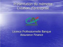 Le titulaire de la licence pro assurance, banque, finance travaille principalement dans les établissements bancaires et les compagnies d'assurances. Ppt Presentation Du Memoire Creation D Entreprise Powerpoint Presentation Id 3864355
