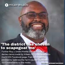The district has chosen to scapegoat me'