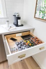 An Outlet With Usb Ports Is Built Into This Kitchen Drawer Love Having Kitchen Cabinet Storage Outdoor Kitchen Appliances Kitchen Cabinets Storage Organizers