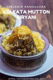 Kolkata Mutton Biryani Step By Step Recipe With Pictures Recipe Biryani Biryani Recipe Briyani Recipe