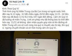 Sáng ngày 24/5, nghệ sĩ hoài linh đã chính thức lên tiếng với truyền thông về số tiền từ thiện chính xác là 14,67 tỷ đồng từ nhiều người hảo tâm đóng góp giúp bà con vùng lũ miền trung, được dư luận. Gj3jbugm1kh39m