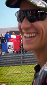 That extra push of support ahead of lights out! 😈 🫶, #GermanGP 🇩🇪  #MotoGP #FabioQuartararo