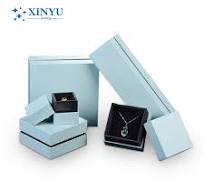 packaging box blue luxury jewelry packaging box high end ...