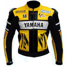 Yamaha Yzf R1 46 Rossi Yellow Motorbike Leather Jacket Men Jackets Men Fashion Motorbike Jackets Leather Jacket Men