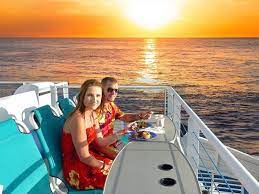 Tom is not going to come to dinner tomorrow because you insulted him yesterday. Maui Sunset Dinner Cruise Best Sunset Catamaran Cruise In Maui