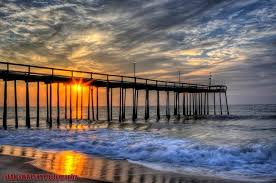 Bj S On The Water Ocean City Md The Fishing Pier In Ocean City Nj At Sunrise Ocean City Boardwalk Ocean City Nj Ocean City