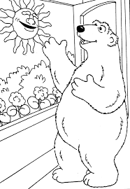 Flip through the pages of the story, helping students to review which animals saw each other. Bear In The Big Blue House Coloring Pages Big Blue House Coloring Pages House Colouring Pages