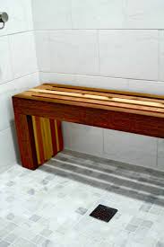 Cut the plywood to create the bench seat. Custom Cedar Sauna Bench Diy Instructions Will Be Posted If Anyone Interested How Do You Like Mi Small Bathroom Diy Bath House Ideas Quality Garden Furniture