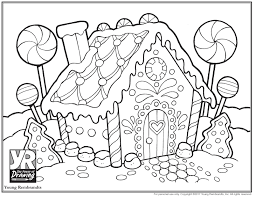 40+ gingerbread house coloring pages free for printing and coloring. Gingerbread House Coloring Page Young Rembrandts Shop