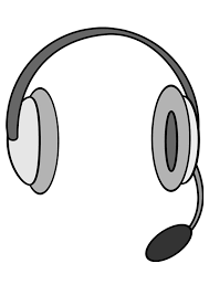 Coloring book for children, headphones. Coloring Page Headphones With Microphone Free Printable Coloring Pages Img 27133