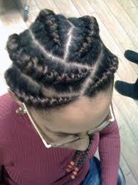 Boost your mane's volume and color with a professional hair care treatment. Jumbo Cornrows Afroshop Berlin Coura Care Beauty Concept Haar Styling Cornrows Zopfe Kleines Madchen Zopfe