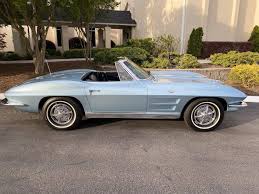 Image result for Silver Blue 1963 Corvette