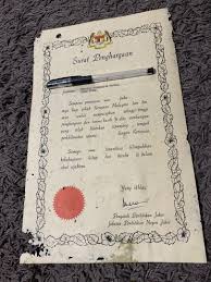 Contoh surat penghargaan dan terima kasih atas perkhidmatan. Sijil Penghargaan Lama Antiques Vintage Collectibles On Carousell