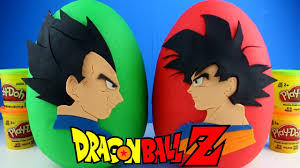 Ultimate tenkaichi, known as dragon ball: Dragon Ball Z Goku Vs Vegeta Play Doh Surprise Egg Dragonball Z Toys Mystery Toys Youtube