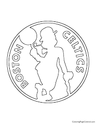 Kawaii is the culture of cuteness in japan. Nba Boston Celtics Logo 02 Coloring Page Coloring Page Central