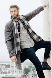 Navy Blue Silk Roman Stripe Knit Skinny Tie Ties Com Winter Outfits Men Mens Outfits Slim Fit Casual Shirts