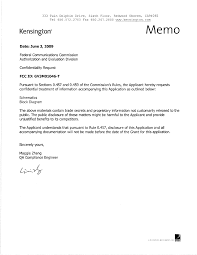 Follow a few simple steps to ensure that you're signing a business letter the right way. M01046 T Wireless Presenter With Laser Pointer And Memory Cover Letter 090603 Signed Off Fcc Poas Acbrands
