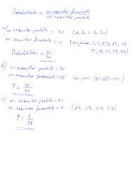 Intro Urna Sunt 31 De Bile Numerotate De La 1 La 31 Care Este Probabilitatea Ca Luand La Intamplare O Brainly Ro