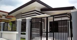 Modern house plans offer clean lines, simple proportions, open layouts and abundant natural light, and are descendants of the international style of architecture, which developed in the 1920s. La Vista Monte Is A Middle To High End Subdivision Located In Matina Balusong Div Modern Bungalow House Modern Bungalow House Design Modern Small House Design