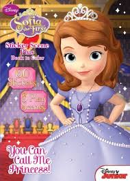 Disney Junior Sofia The First You Can Call Me Princess Sticker Scene Plus Book To Color By Dalmatian Press Ht Disney Junior Princess Sticker Sofia The First