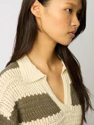 Gerard Darel Lea Cotton Top in Ecru