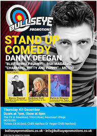 KNOCK KNOCK….. WHO'S THERE?…… Yeah we don't do jokes but that's ok we've  got the professionals in! Christmas do? Or just a break from the John Lewis  Christmas adverts, a night of