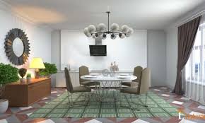 The screens can be swivelled shut to segregate the dining completely when required. Dining Room Ideas Dining With Partition Living Room E Interior Designing