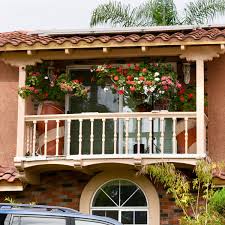 It is available in 36 and 42 heights and white, tan, or khaki. How To Grow A Hanging Garden From Your Balcony Railing Dengarden