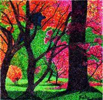 Image result for pointillismo arte divisionismo