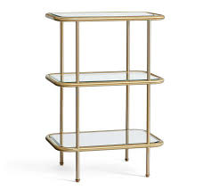 Check spelling or type a new query. Vintage Brass Triple Glass Shelf Floor Storage