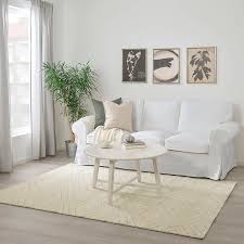 Marstrup Rug Low Pile Beige Ikea United Kingdom Atemporal