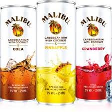Shop in store or online. Malibu Pineapple Cans