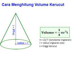 Maybe you would like to learn more about one of these? Cara Menghitung Volume Kerucut Dan Luas Permukaan Kerucut