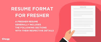 Which is the best resume format for a fresher? Here Are Resume Formats For Freshers In India Tips And Help