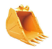 Professional Grade Trapezoidal Loader Bucket Excavator V-bucket Loading  Bucket R60 R80 for Material Handling