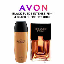 AVON BLACK SUEDE COMBO ROLL ON DEODORANT AND PERFUME SULIT DITO