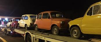 Perpignan : des scooters de "mods" à la Fiat 600 serbe (la Zastava 750), Emmanuel  aime l'aventure mécanique