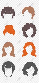 Learn how to draw cartoon hair that gives you characters plenty of personality. Cartoon Vector Girls Different Hairstyles Png Image Psd File Free Download Lovepik 610352960